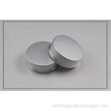 matte anodized aluminum  plastic Cosmetic Bottle Caps 38mm